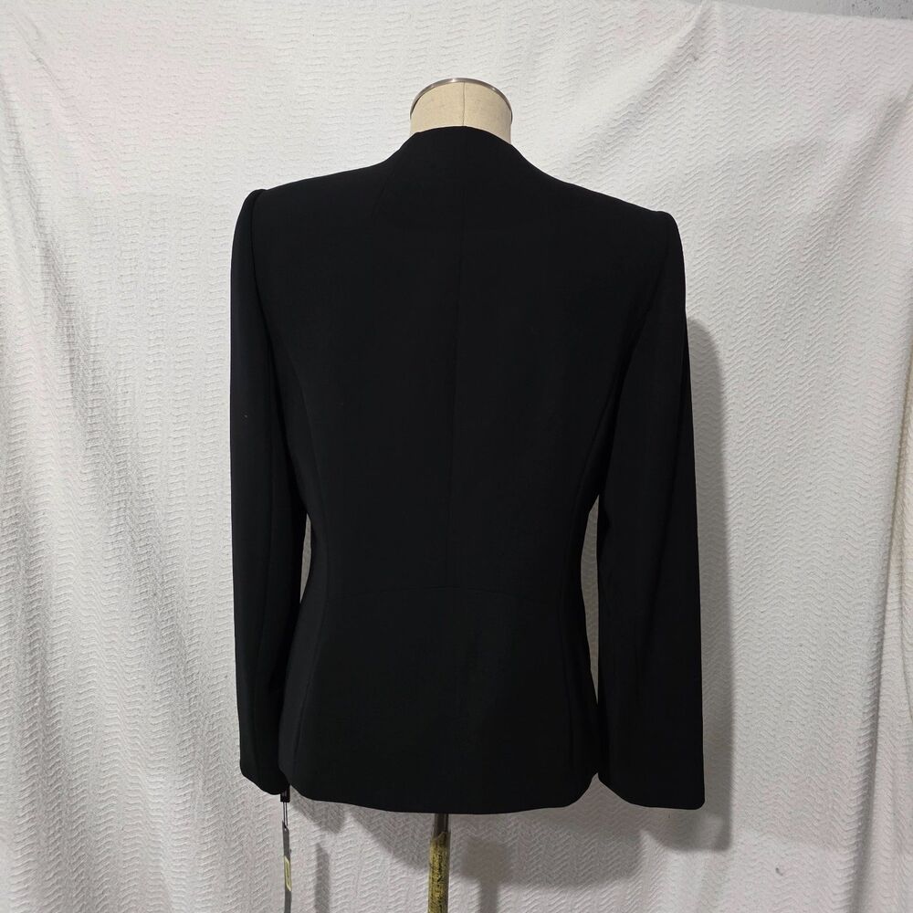 NWT Tahari ASL Black Blazer Lorenzo Style 10/EUR 40 MSRP $129 - Picture 8 of 16
